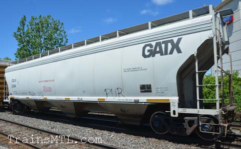 Car/wagon CGLX2364 right side / coté droit